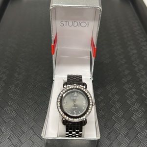 Wrist Watch Women’s MZ Berger& Company StudioTime Black Tone Quartz